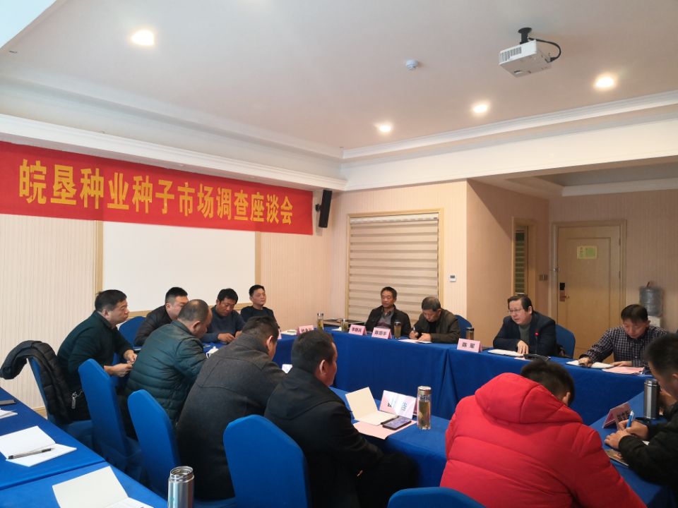 皖墾種業(yè)認真抓好種子市場調查工作